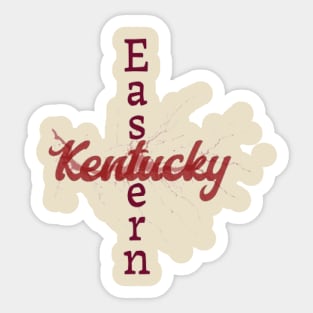 Eastern Kentucky Artistic Sticker